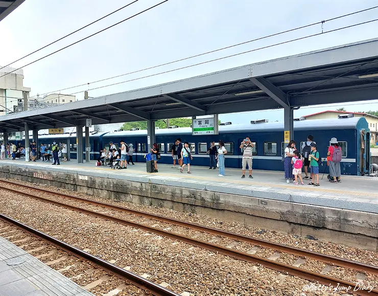 ▲2024桃園「楊梅富岡」鐵道藝術生活節/圖片來源：Betty's Jump Diary