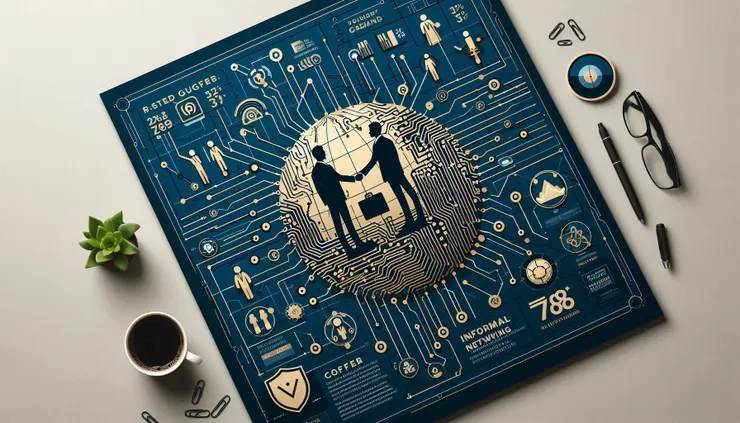 離職後重新整合與原職場協力廠商的關係成為資源池