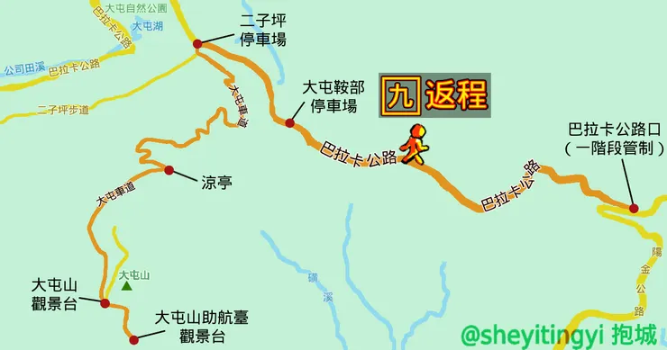 返程。(繪製:抱城。)