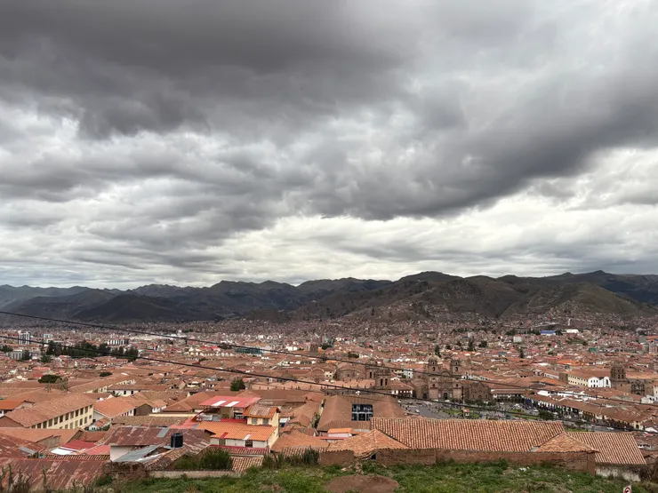 眺望美麗的庫斯科