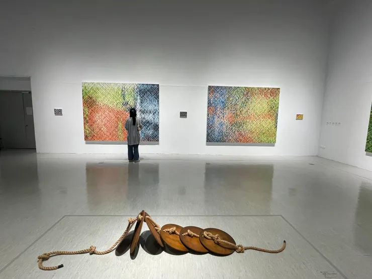 「莊普」個展的一隅