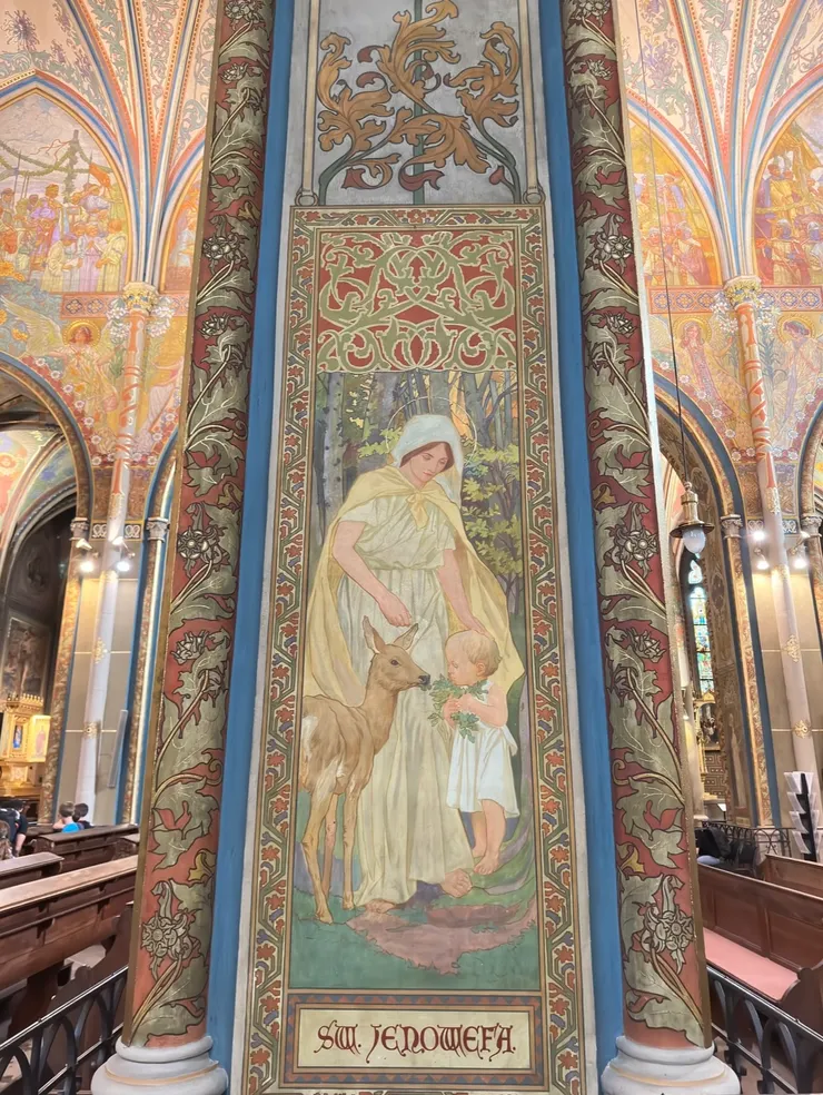 最喜歡的慕夏壁畫