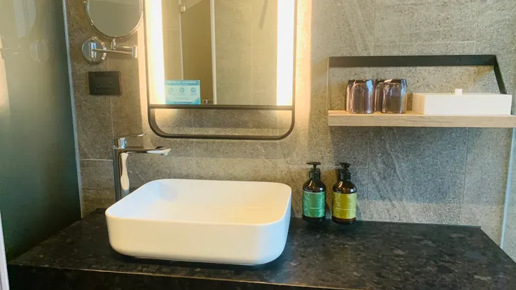 新旅館的設計感，覺得就是不太一樣。