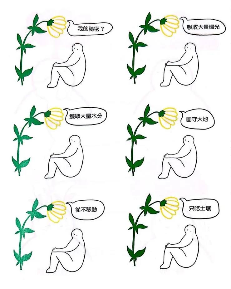 親近大自然 / 翻拍自書本