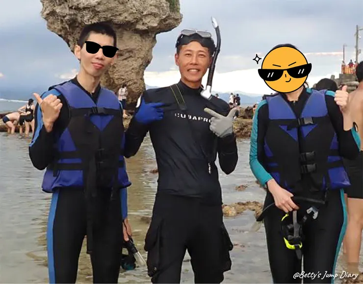 ▲2025屏東小琉球-浮潛、SUP/ 圖片來源：Betty's Jump Diary