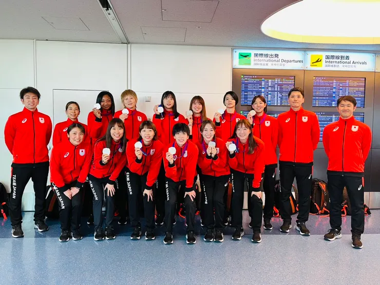 杭州亞運日本女籃(圖片來源:日本女籃官方推特)