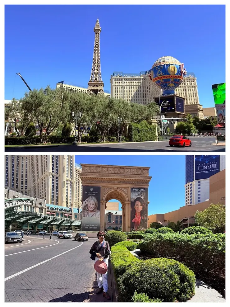 白天的巴黎人酒店