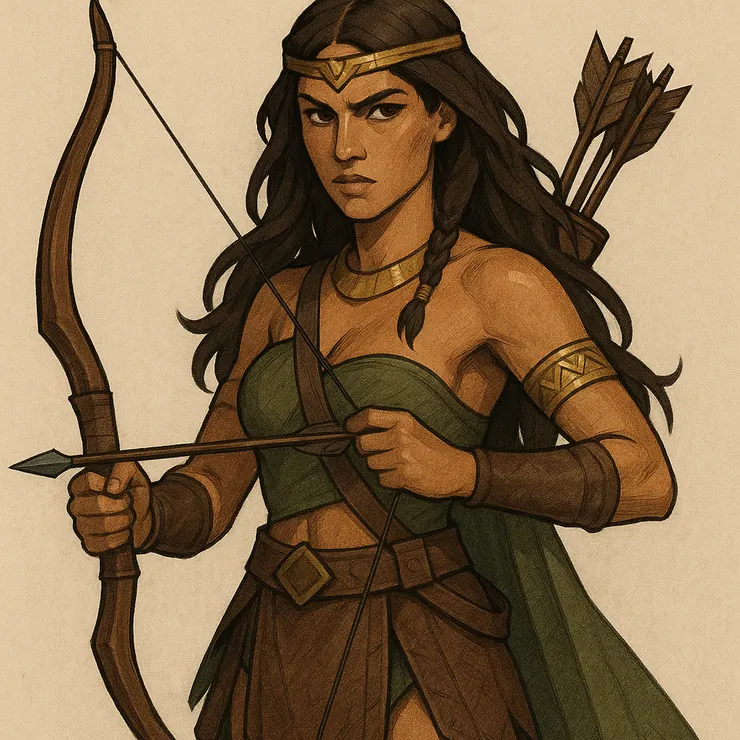 阿瑪族女射手-優利亞