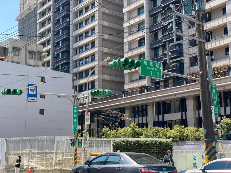 號稱台北最短的路-車前路