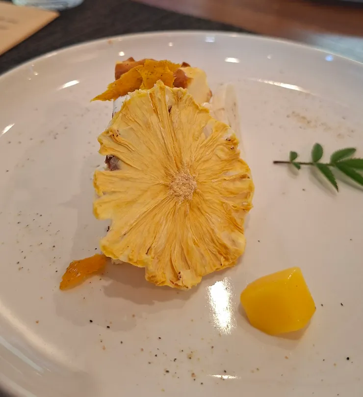 芒果乾的形狀形似花朵