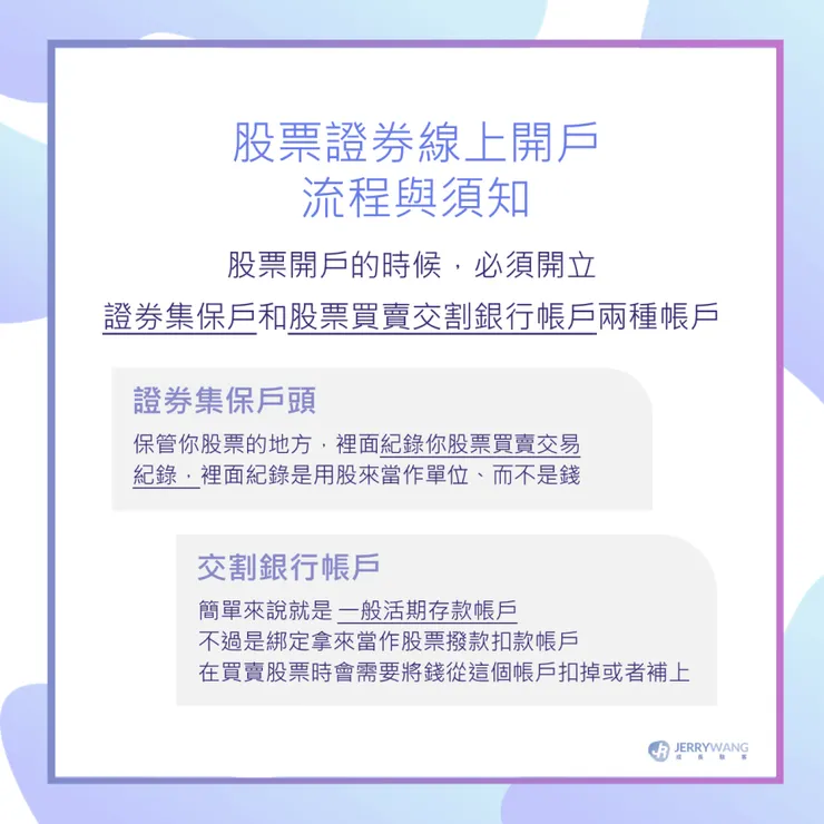 證券股票線上開戶須知