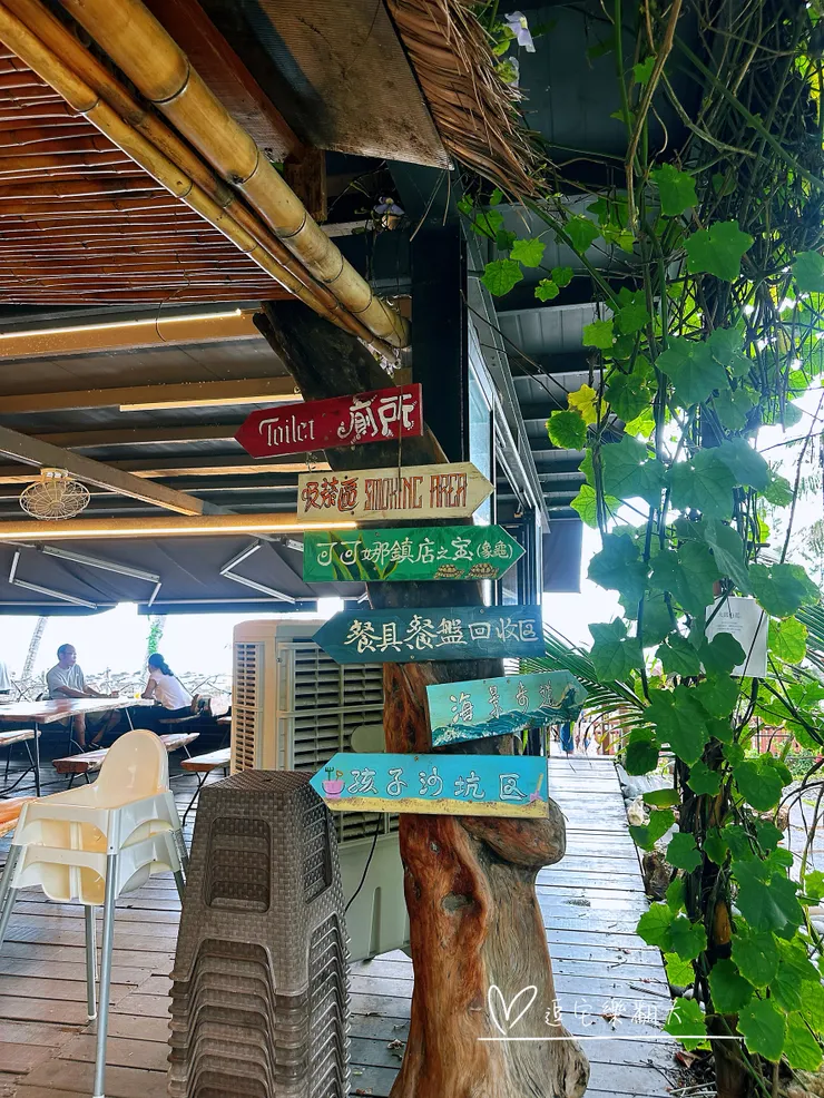 這裡也有指示牌