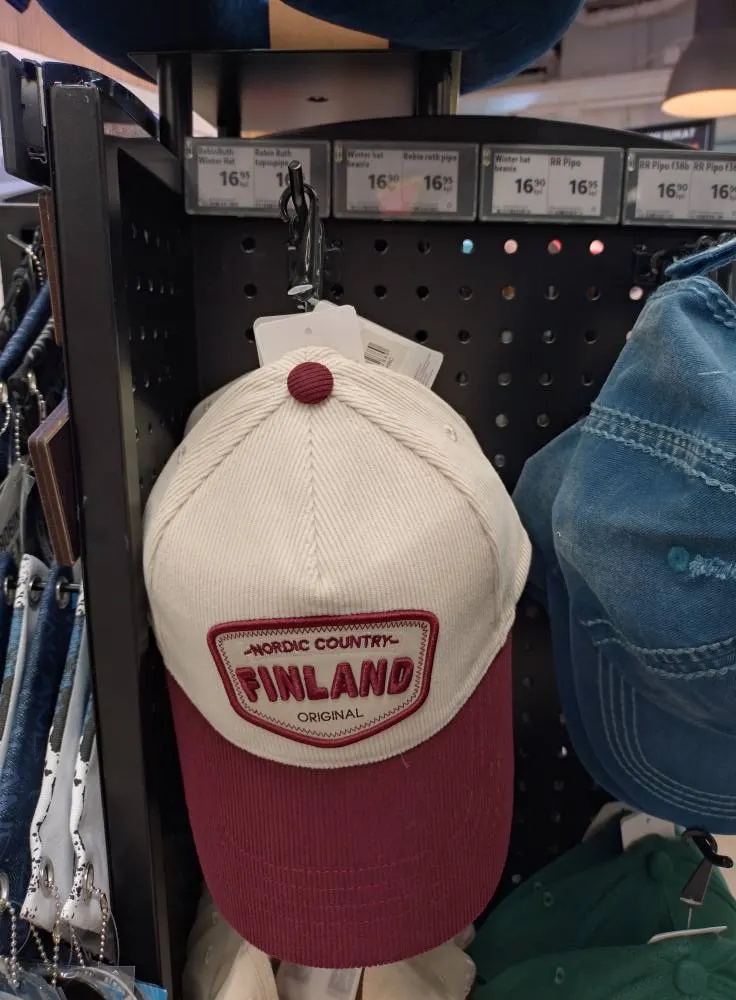 帽子一頂16.95€