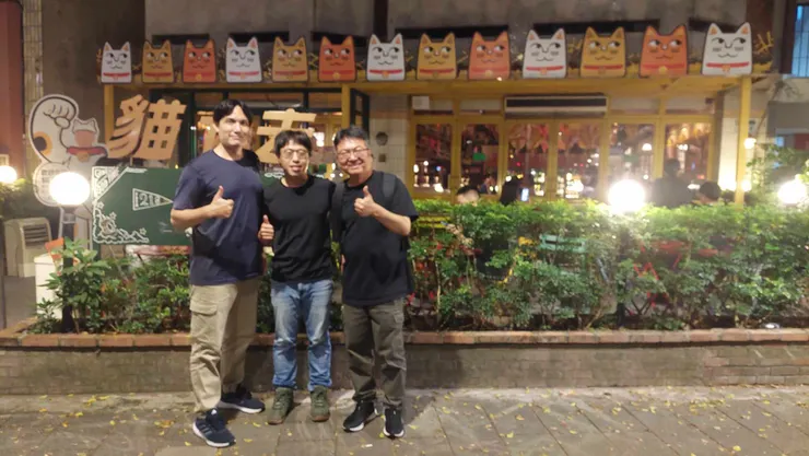 拍電影的老朋友們 - 尚任 與 家名