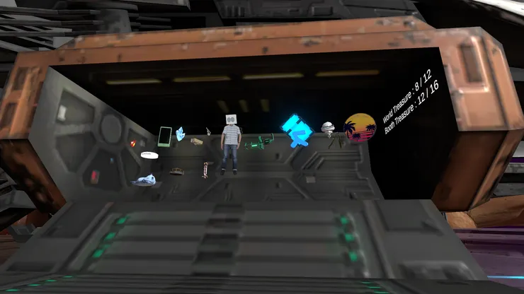 世界尾端會統計收集到的物品