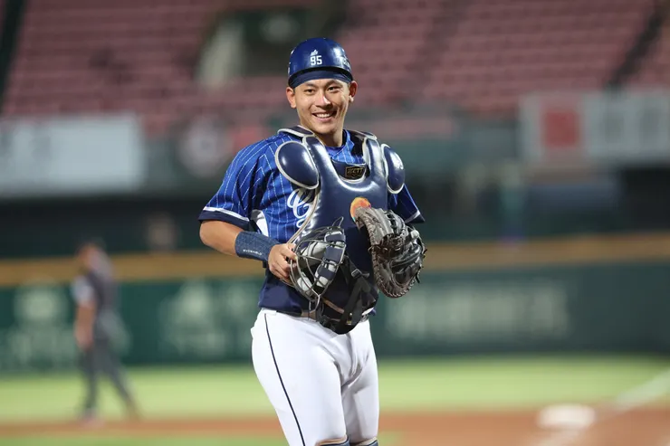 富邦悍將捕手戴培峰(圖片來源:富邦悍將FB)