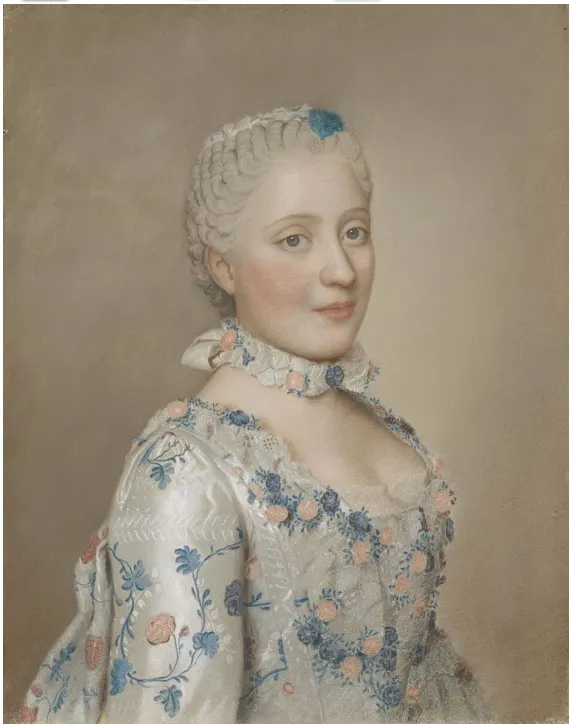 Portret van Marie Josèphe van Saksen