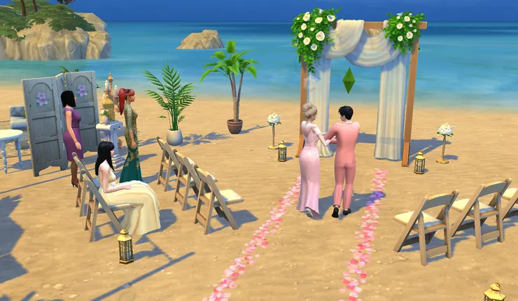 新娘新郎進場~~