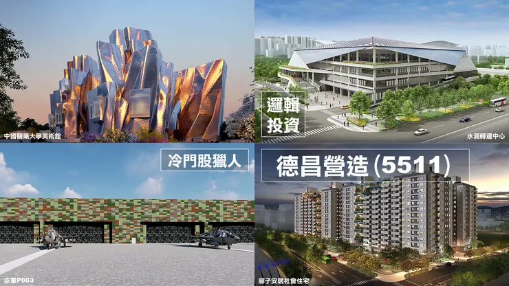 圖片來源:德昌營造官網、中國醫藥大學官網