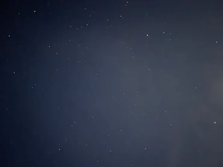 港口村海邊的星空