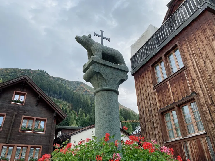 圖片攝於 Andermatt