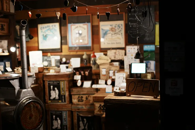 少數還營業中的店鋪