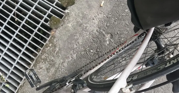 面對落鏈已經完全不怕了。