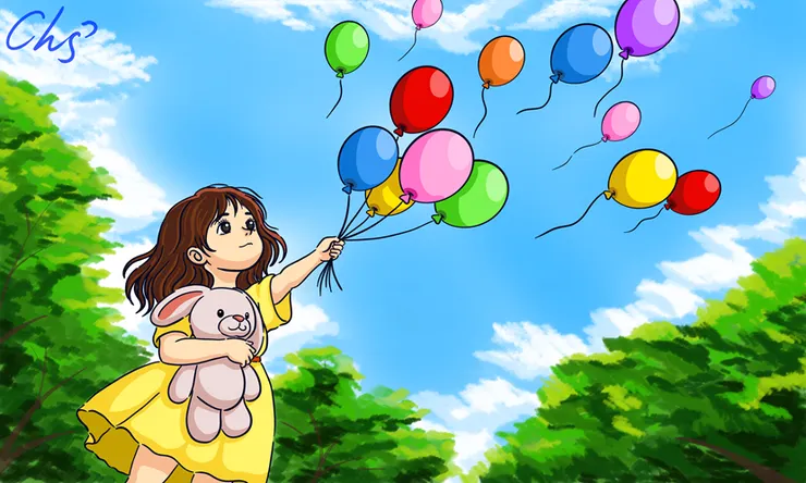 純真童年裡的氣球和芭比娃娃，勾起最真摯的美好