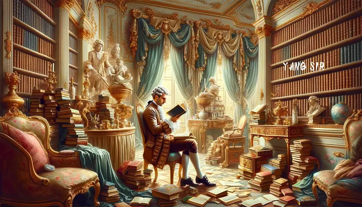 對作者而言，能安心沉溺在閱讀環境，是件幸福的事