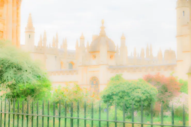 牛津大學萬靈學院一景