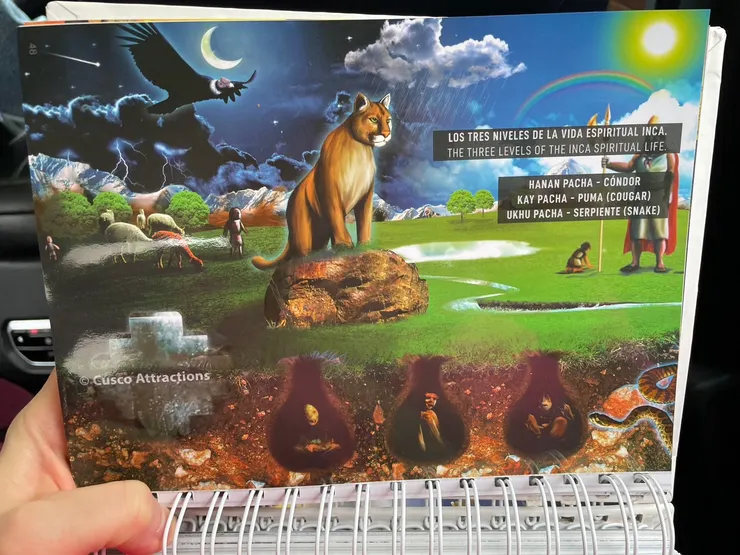 2024年,攝於一本書的內頁