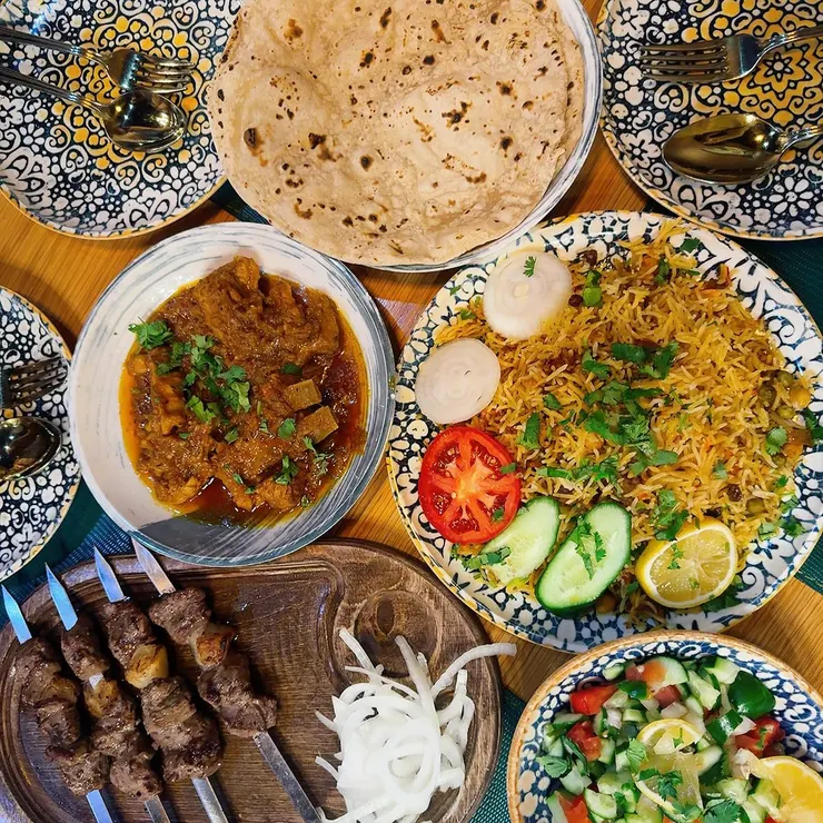 阿拉伯餐廳晚餐