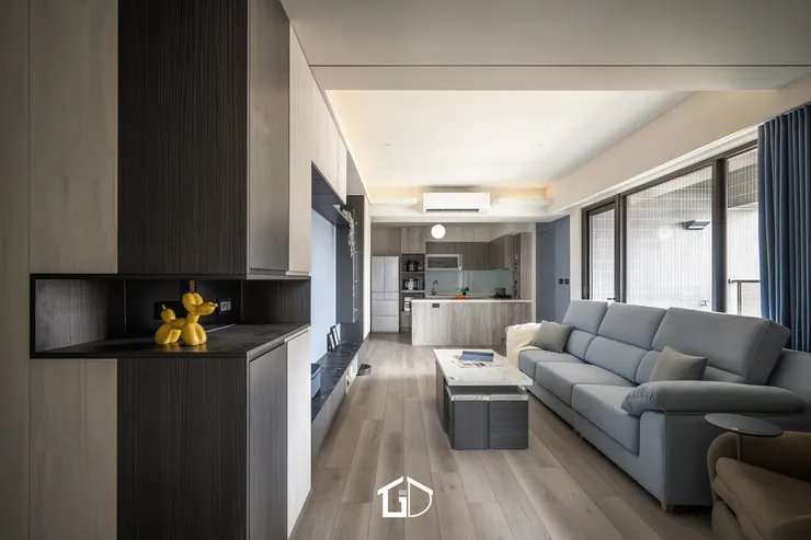 矩設計｜澗沚｜客廳