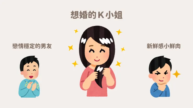 面對穩交多年男友與偷情對象，如何選擇？