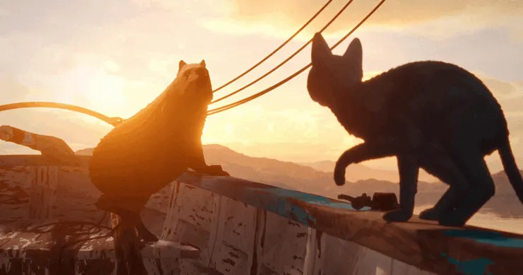 《喵的奇幻漂流》劇照/IMDb