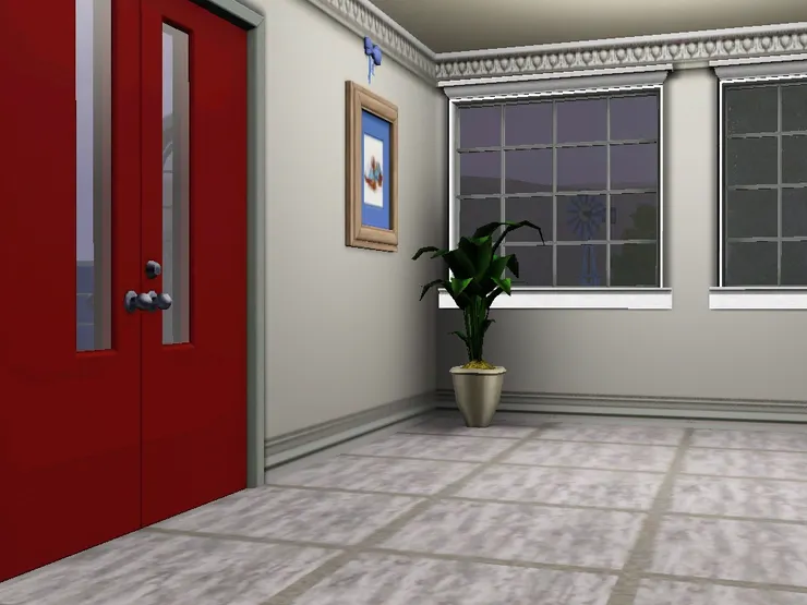 我用上了淺灰色調，不想用白色。我這幾年很喜歡灰色，一來是黑白的混合體，二來深淺有很大變化，很特別。