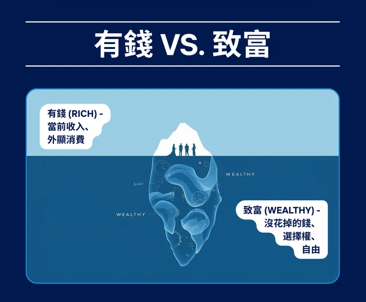 「致富」和「有錢」大不同