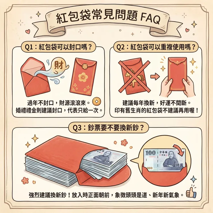 紅包袋常見問題FAQ