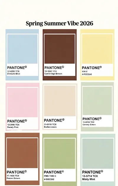 🎨2026流行色：越不慌的人，越時髦