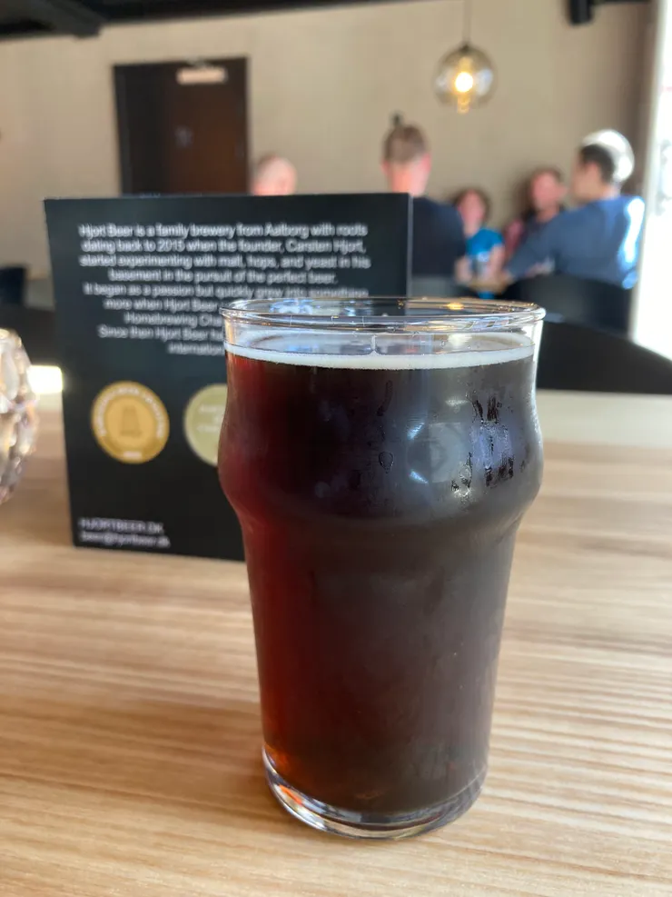 "Brown Bella" Belgium Dubbel at Hjort