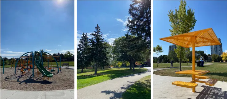 住所附近的公園(陽光普照)