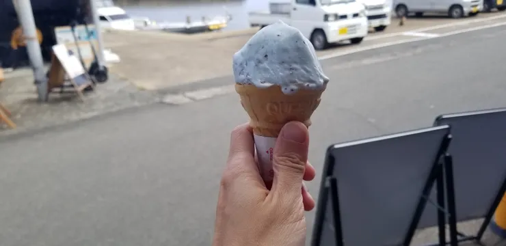 飯後在碼頭再買了雪糕吃～