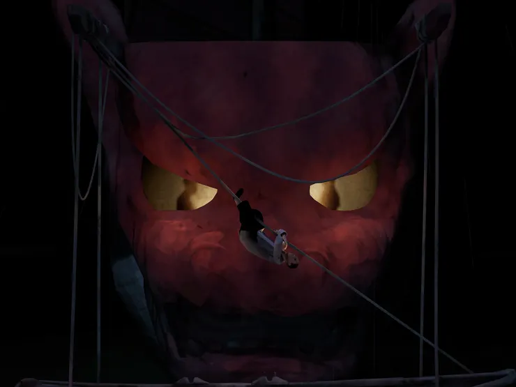 《女海盗：生存守則》透過俘虜口譯員阿林的視角記錄並批判鄭一嫂。（圖片來源：https://www.kff.tw/film/content/4563）