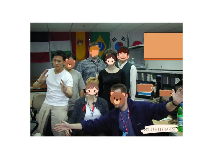 當年其中一個案子的各國夥伴