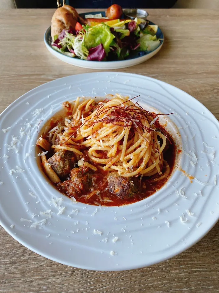 茶香肉丸墨西哥義大利麵＄320