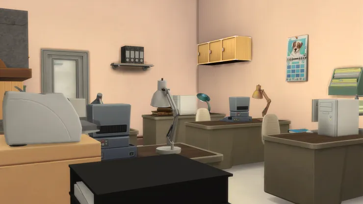 其實這裏有點像物業的管理處...