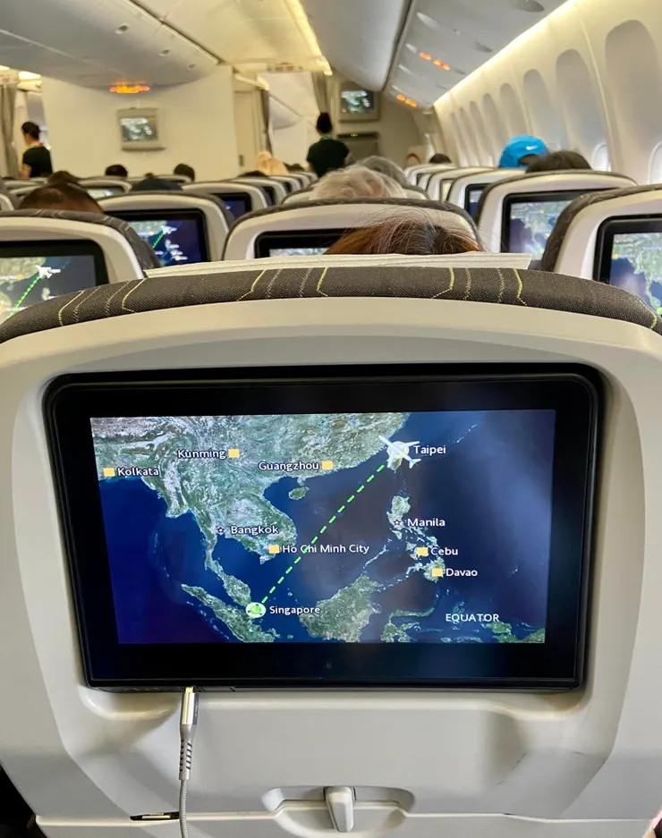 ▲ 搭上世界排名第九的《長榮航空》