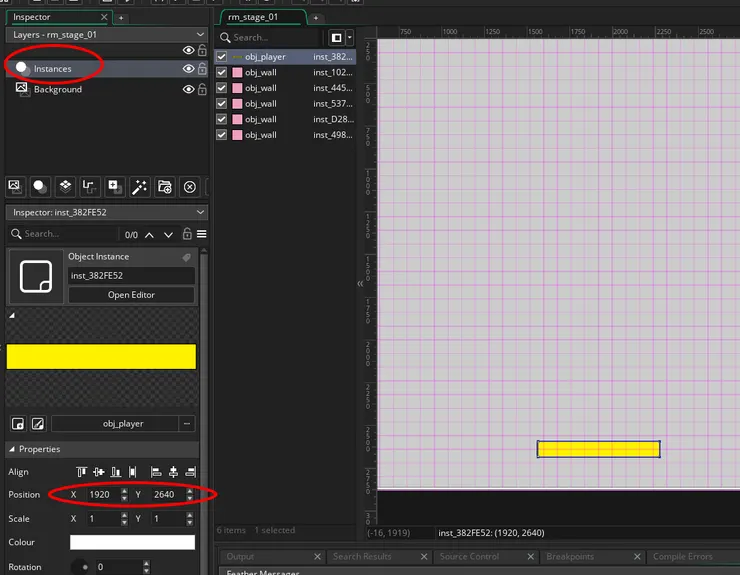 玩家實體的設定