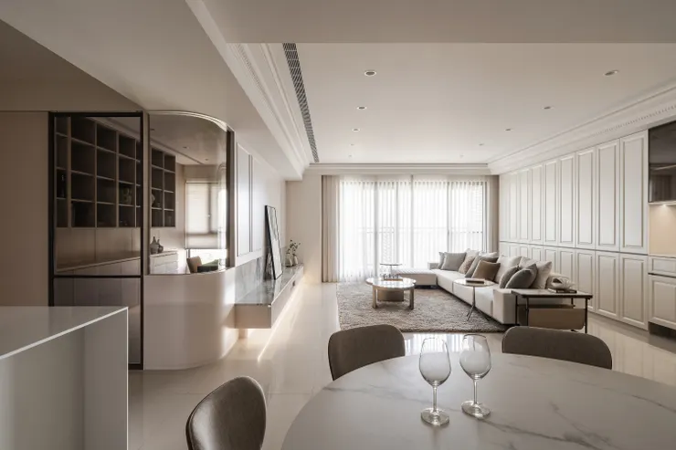 ▲半開放式書房設計案例<美術帝國B1-24F>