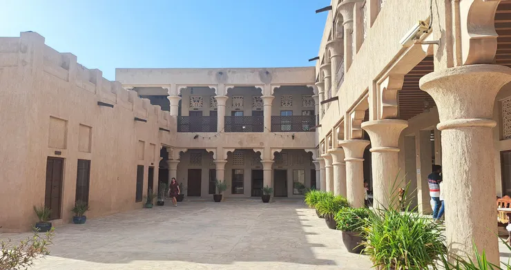 舊城古蹟...以前杜拜只是個小漁村